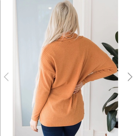 Mustard Turtleneck Sweater - Picture 6 of 6